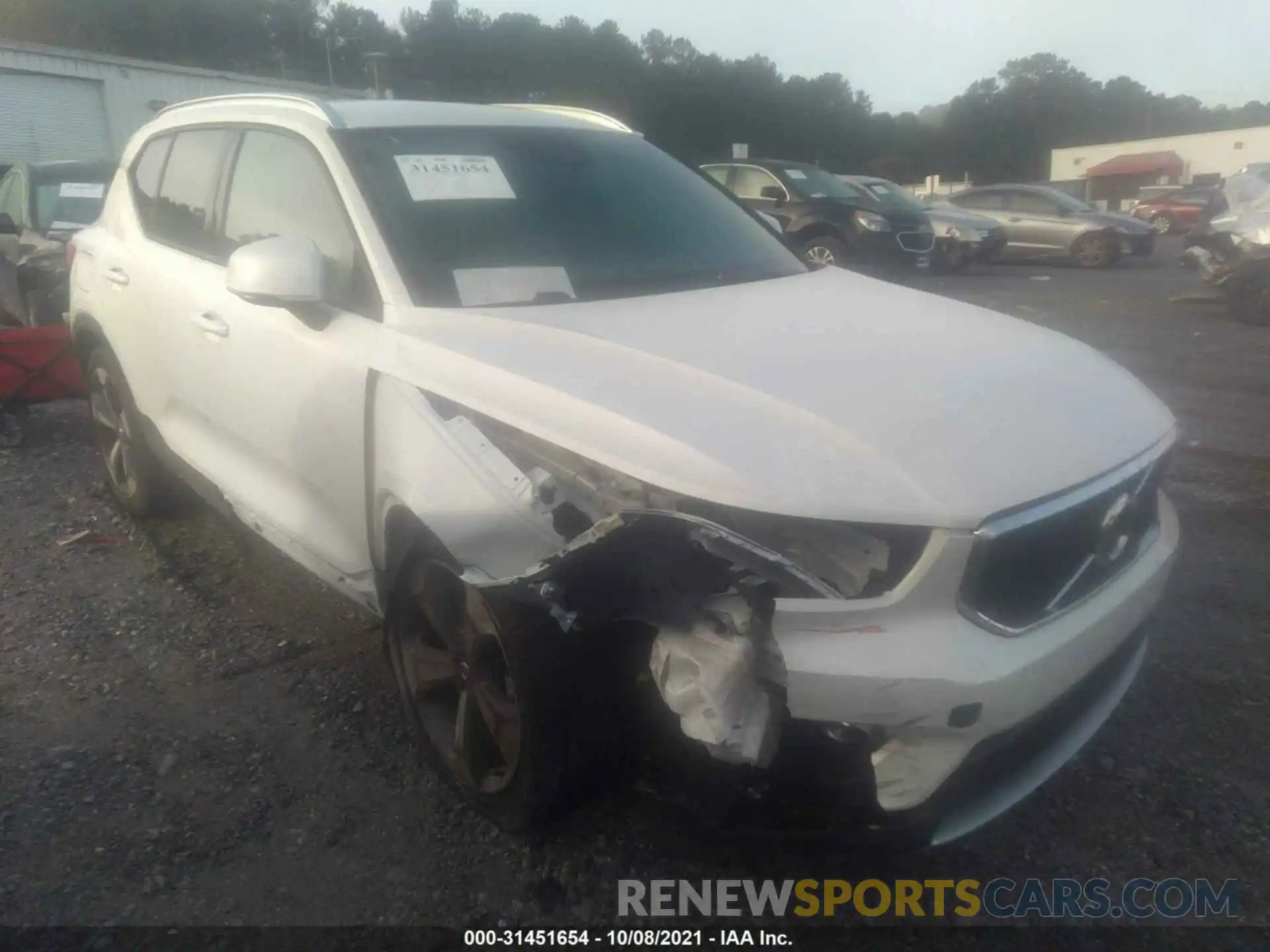 1 Photograph of a damaged car YV4AC2HK1M2490341 VOLVO XC40 2021