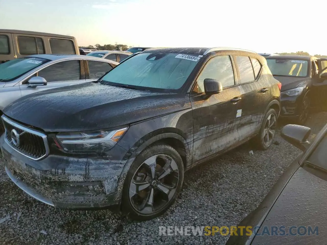 1 Photograph of a damaged car YV4AC2HKXM2430316 VOLVO XC40 2021