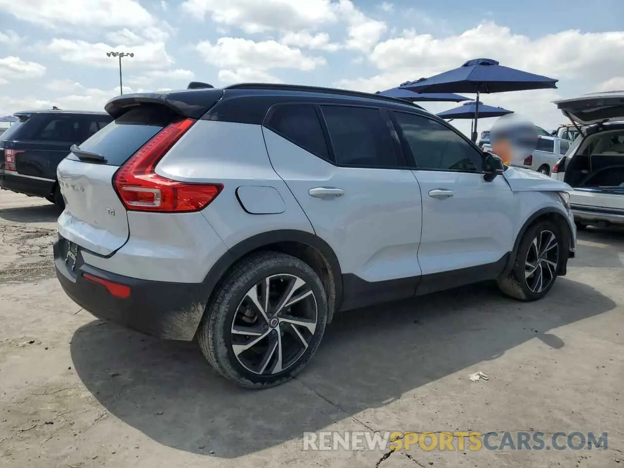 3 Photograph of a damaged car YV4AC2HM6M2488070 VOLVO XC40 2021