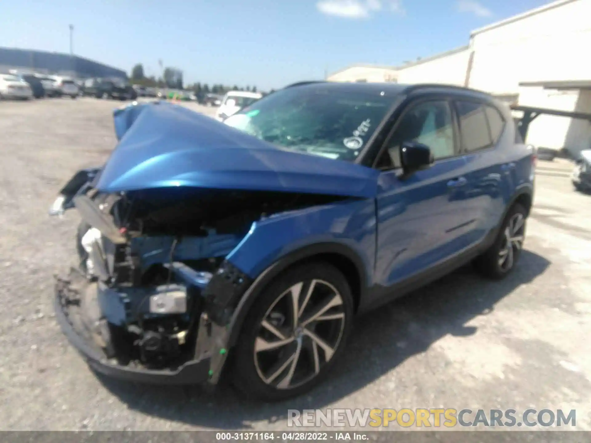 2 Photograph of a damaged car YV4AC2HMXM2482420 VOLVO XC40 2021