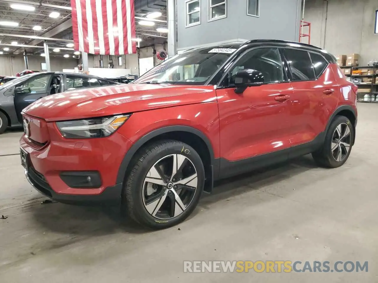 1 Photograph of a damaged car YV4ED3UR8M2529871 VOLVO XC40 2021