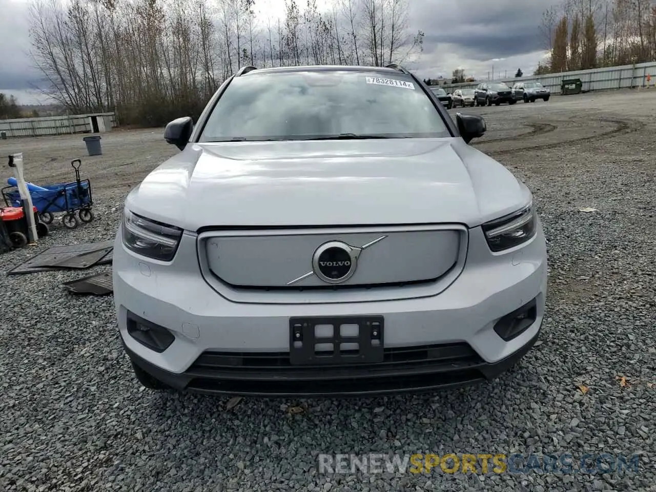 5 Photograph of a damaged car YV4ED3URXM2554318 VOLVO XC40 2021