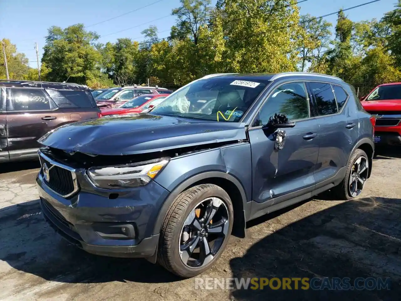 2 Photograph of a damaged car YV4162UK9N2664834 VOLVO XC40 2022