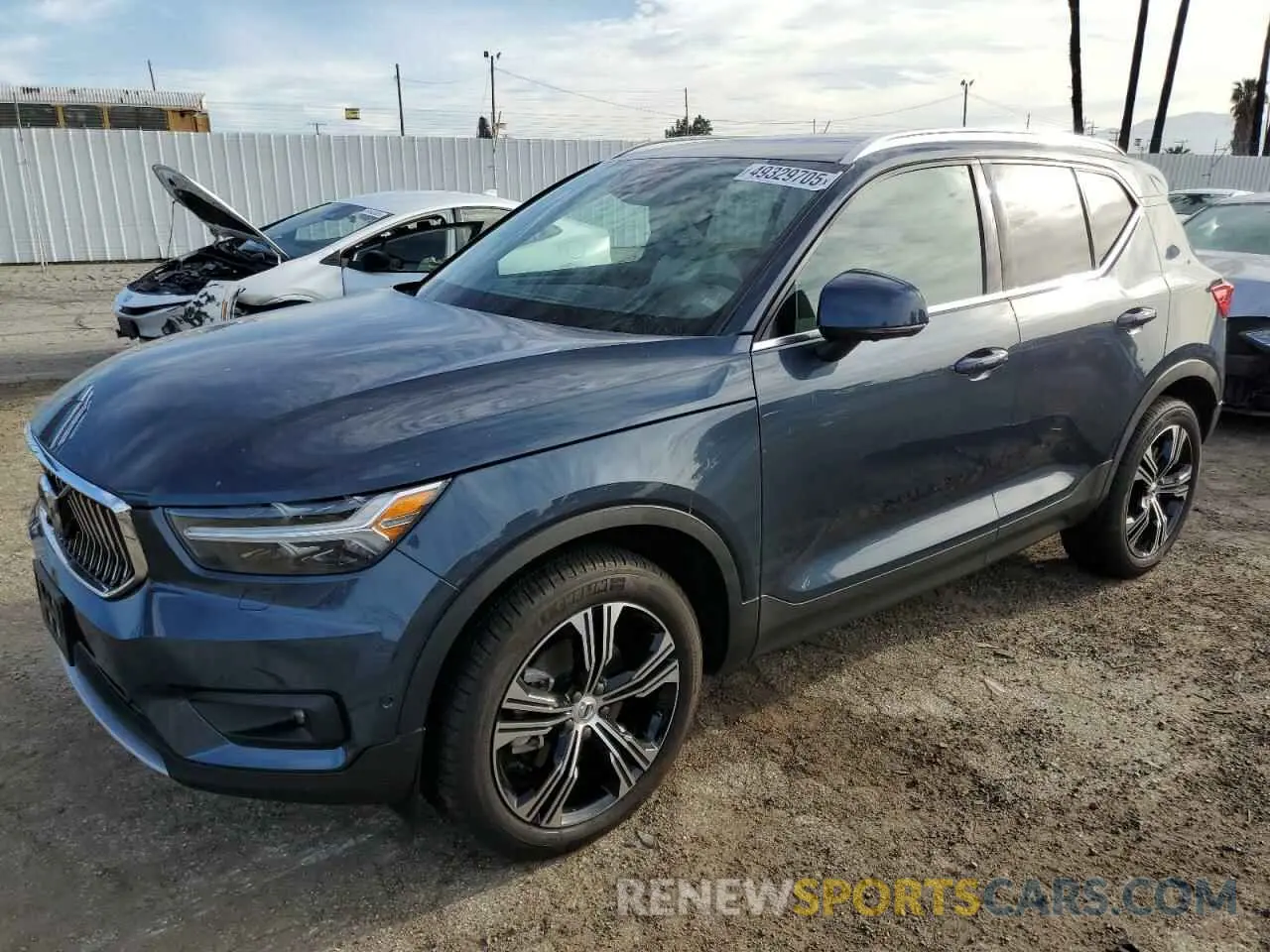 1 Photograph of a damaged car YV4162UL0N2787155 VOLVO XC40 2022
