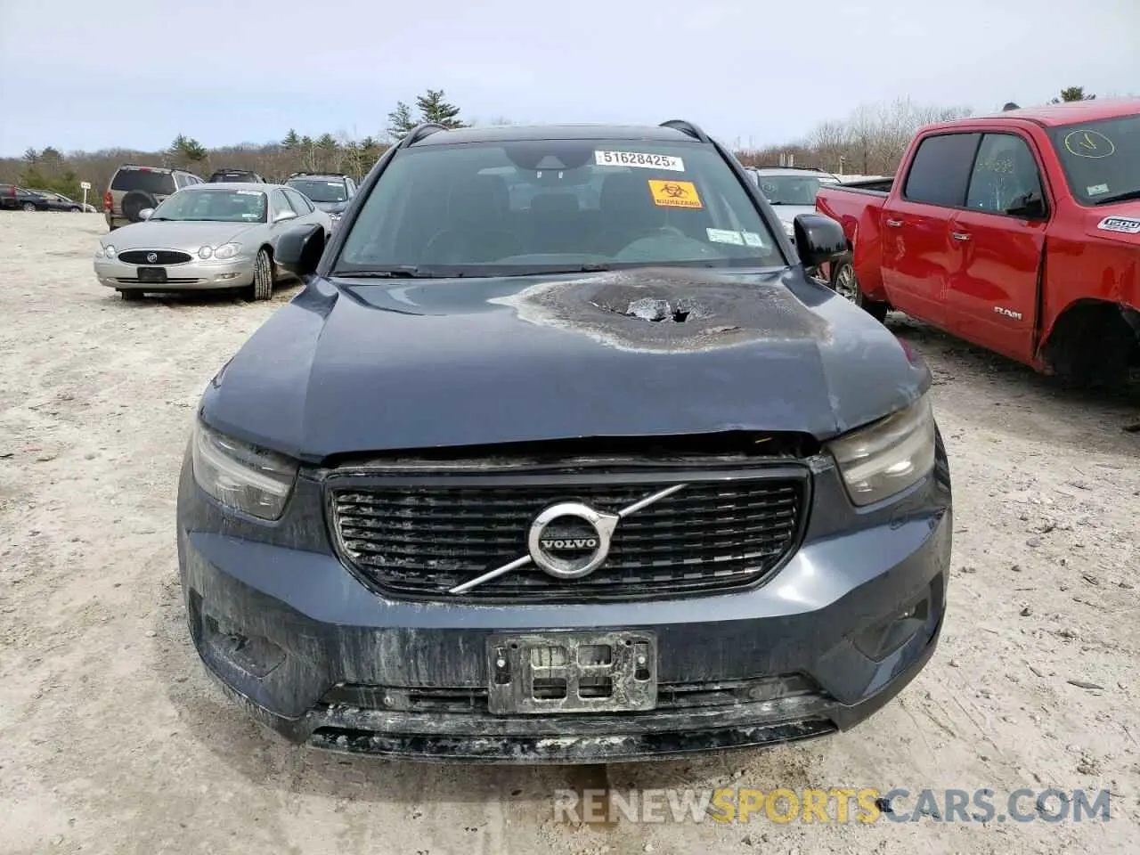 5 Photograph of a damaged car YV4162UM6N2783586 VOLVO XC40 2022