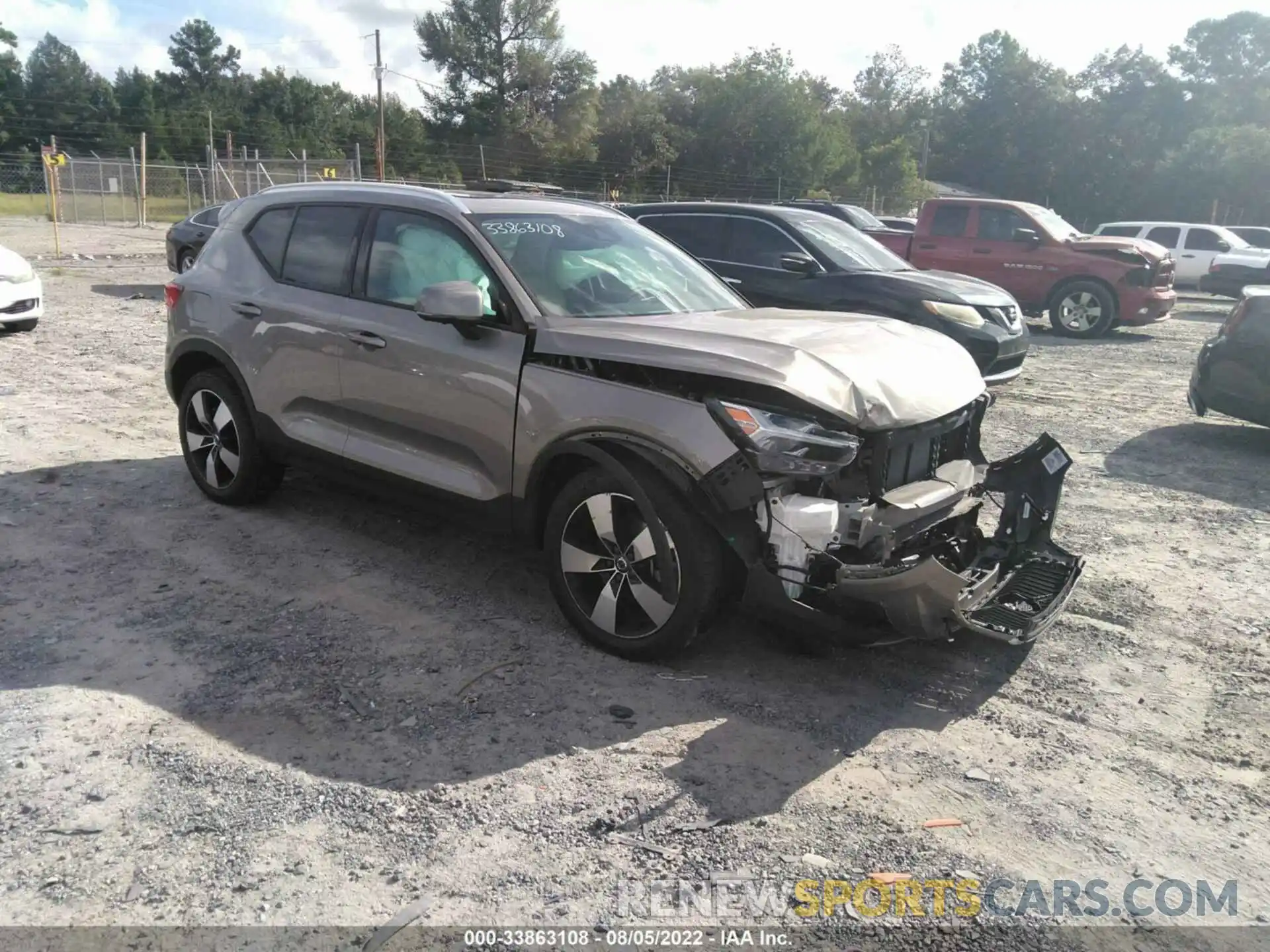 1 Photograph of a damaged car YV4AC2HK1N2642829 VOLVO XC40 2022