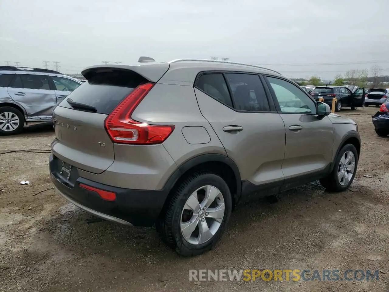 3 Photograph of a damaged car YV4AC2HK9N2775080 VOLVO XC40 2022