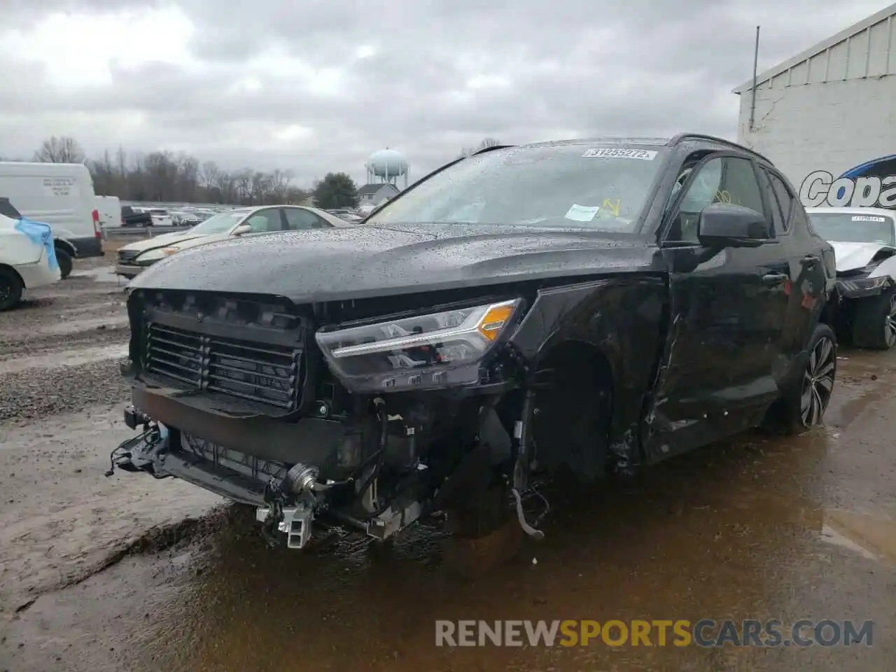 2 Photograph of a damaged car YV4ED3UR0N2709847 VOLVO XC40 2022