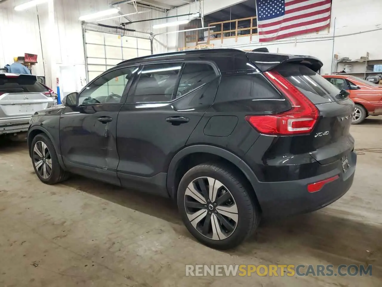 2 Photograph of a damaged car YV4ED3UK7P2058755 VOLVO XC40 2023