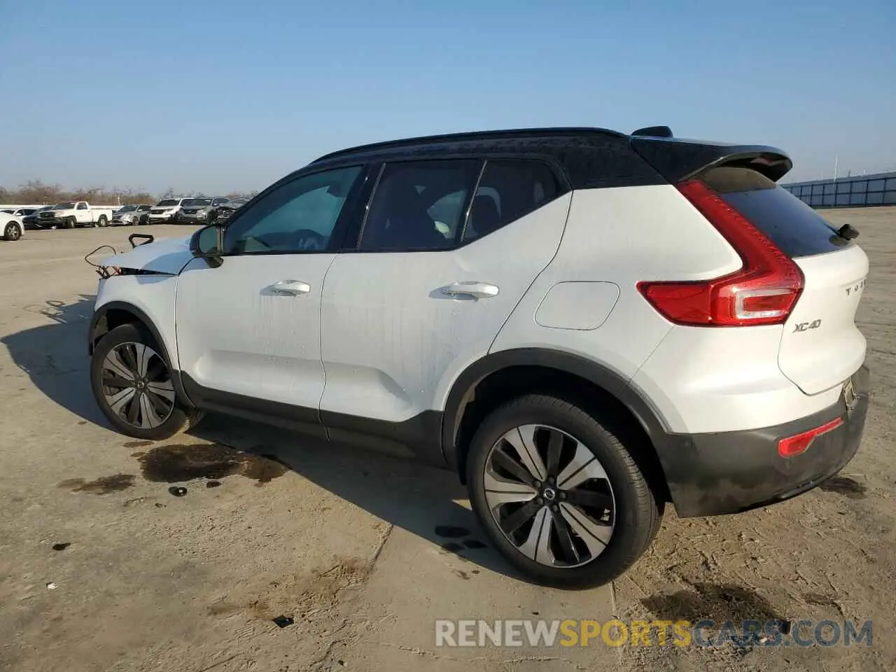 2 Photograph of a damaged car YV4ED3UL4P2017590 VOLVO XC40 2023