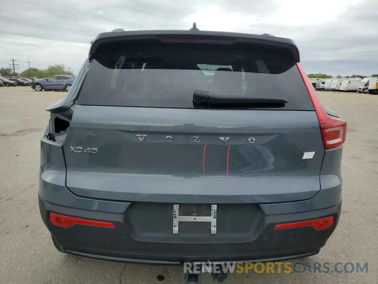 6 Photograph of a damaged car YV4ED3UM8P2961627 VOLVO XC40 2023