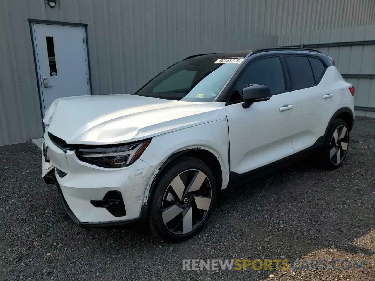 1 Photograph of a damaged car YV4EH3HL0R2289281 VOLVO XC40 2024