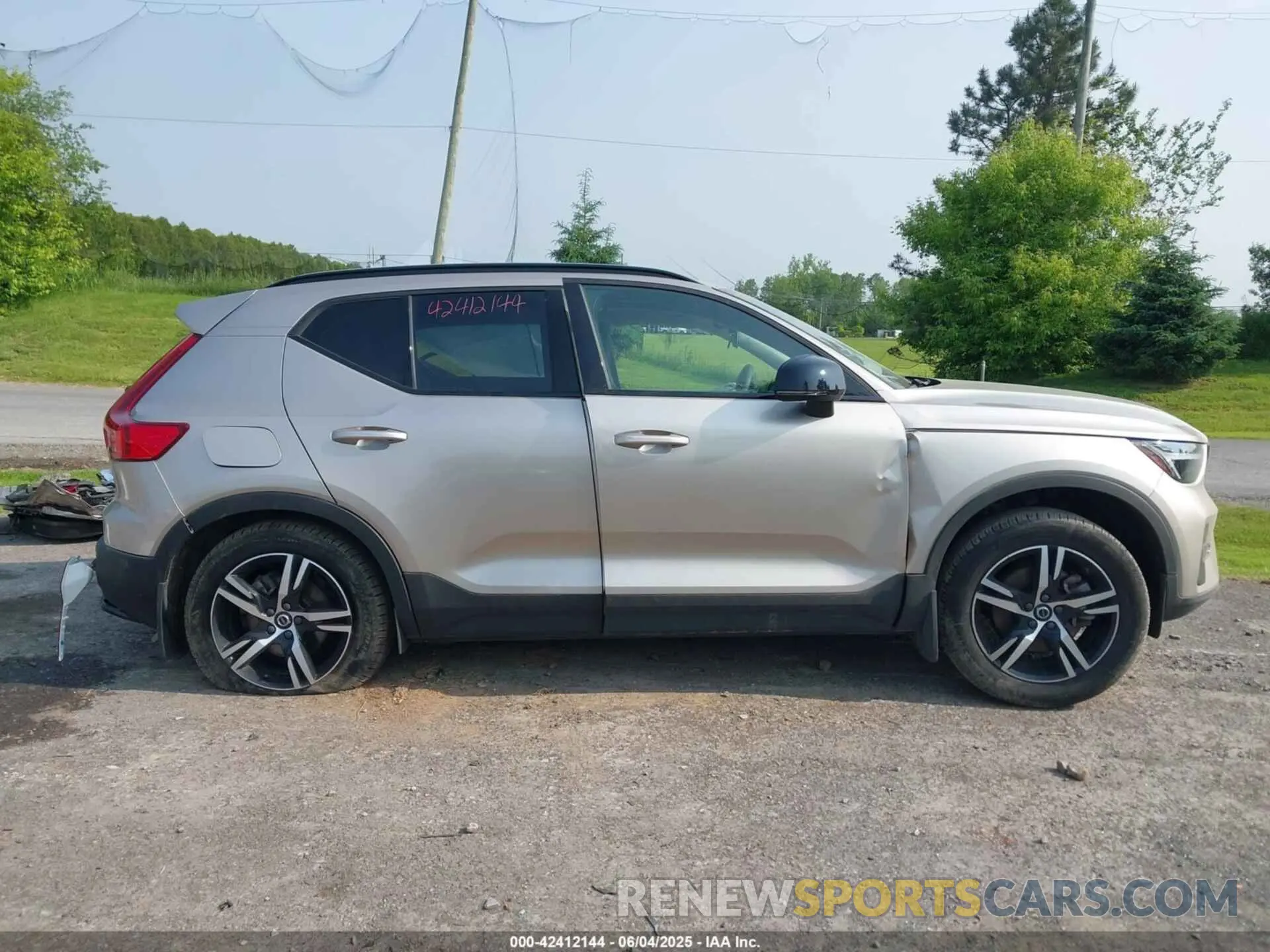 12 Photograph of a damaged car YV4L12UKXR2222285 VOLVO XC40 2024