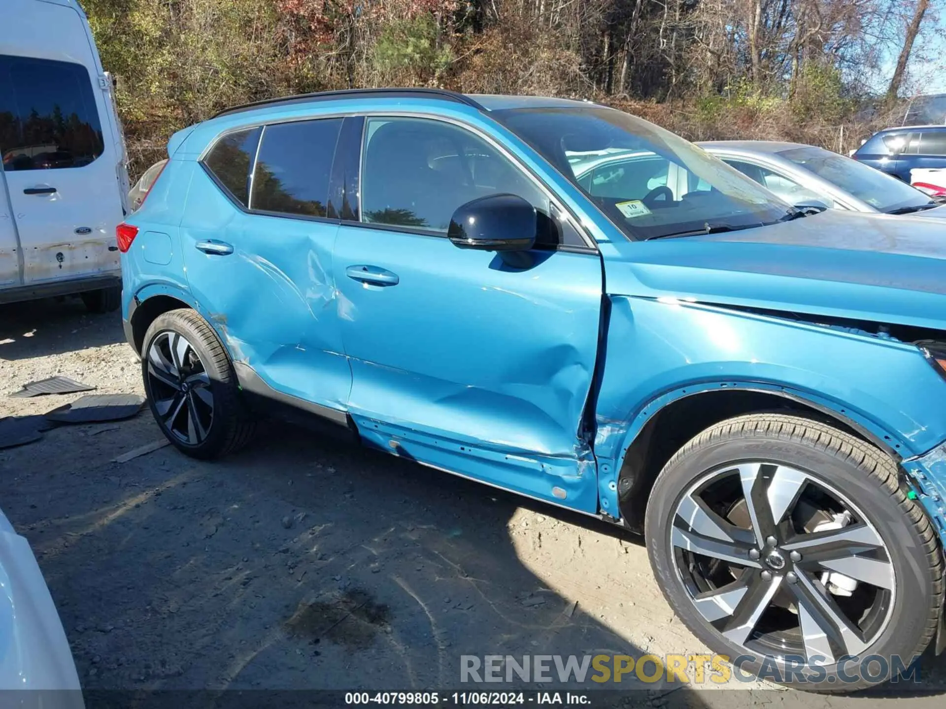 13 Photograph of a damaged car YV4L12UL7R2310610 VOLVO XC40 2024