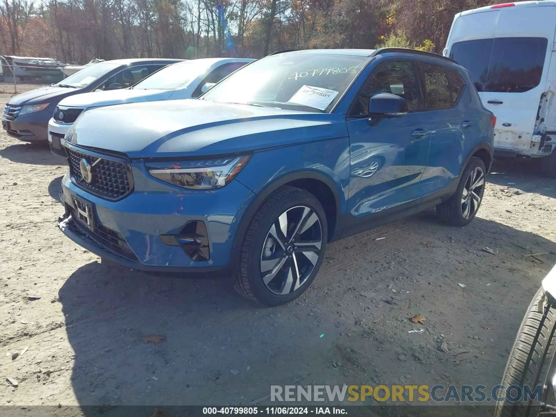 2 Photograph of a damaged car YV4L12UL7R2310610 VOLVO XC40 2024