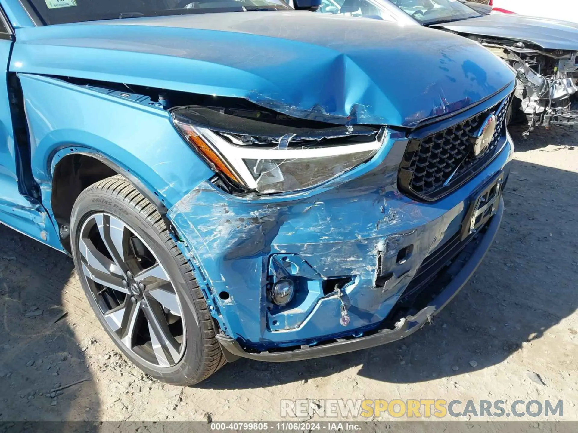 6 Photograph of a damaged car YV4L12UL7R2310610 VOLVO XC40 2024