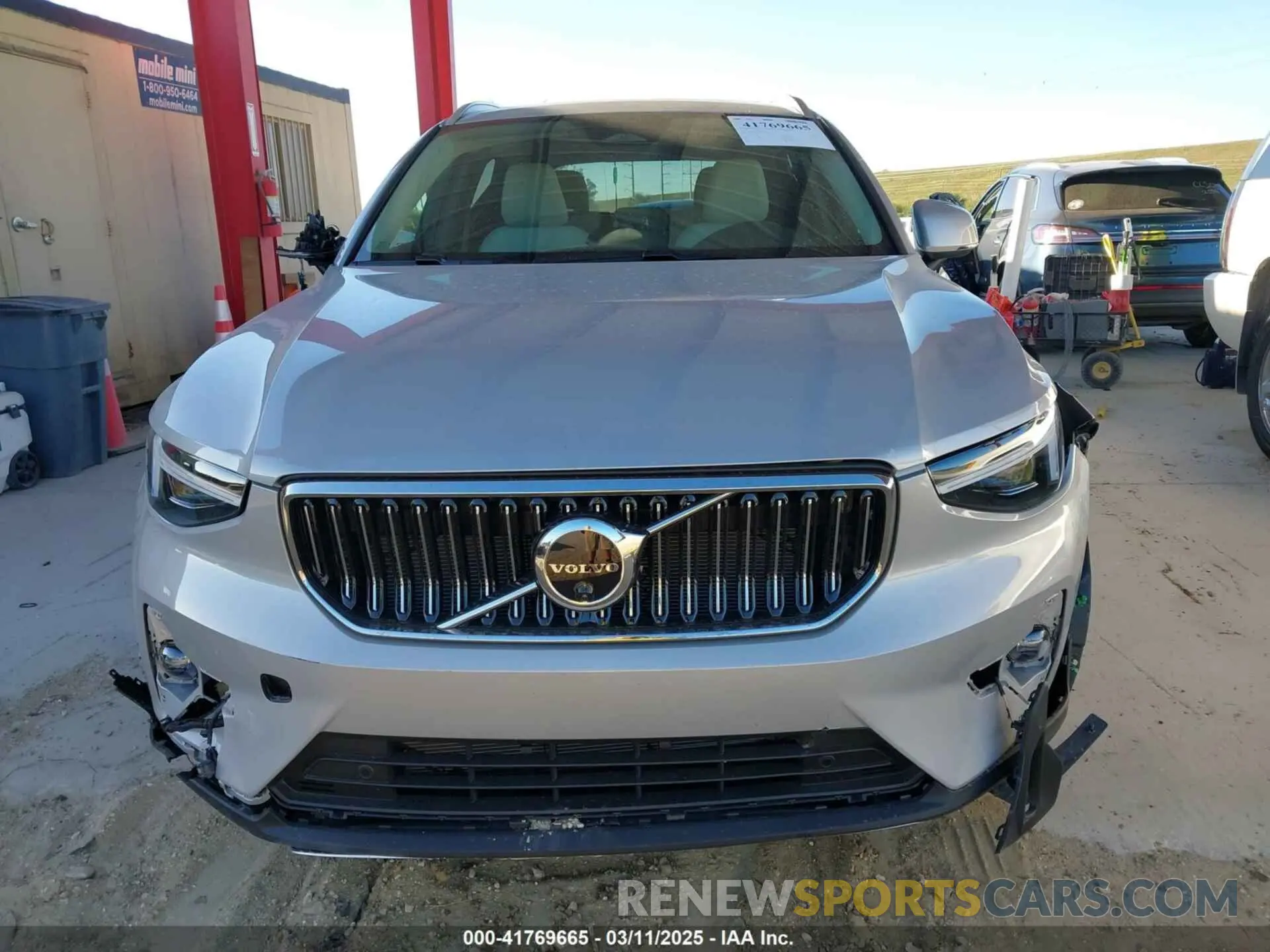 13 Photograph of a damaged car YV4L12UF6S2560078 VOLVO XC40 2025