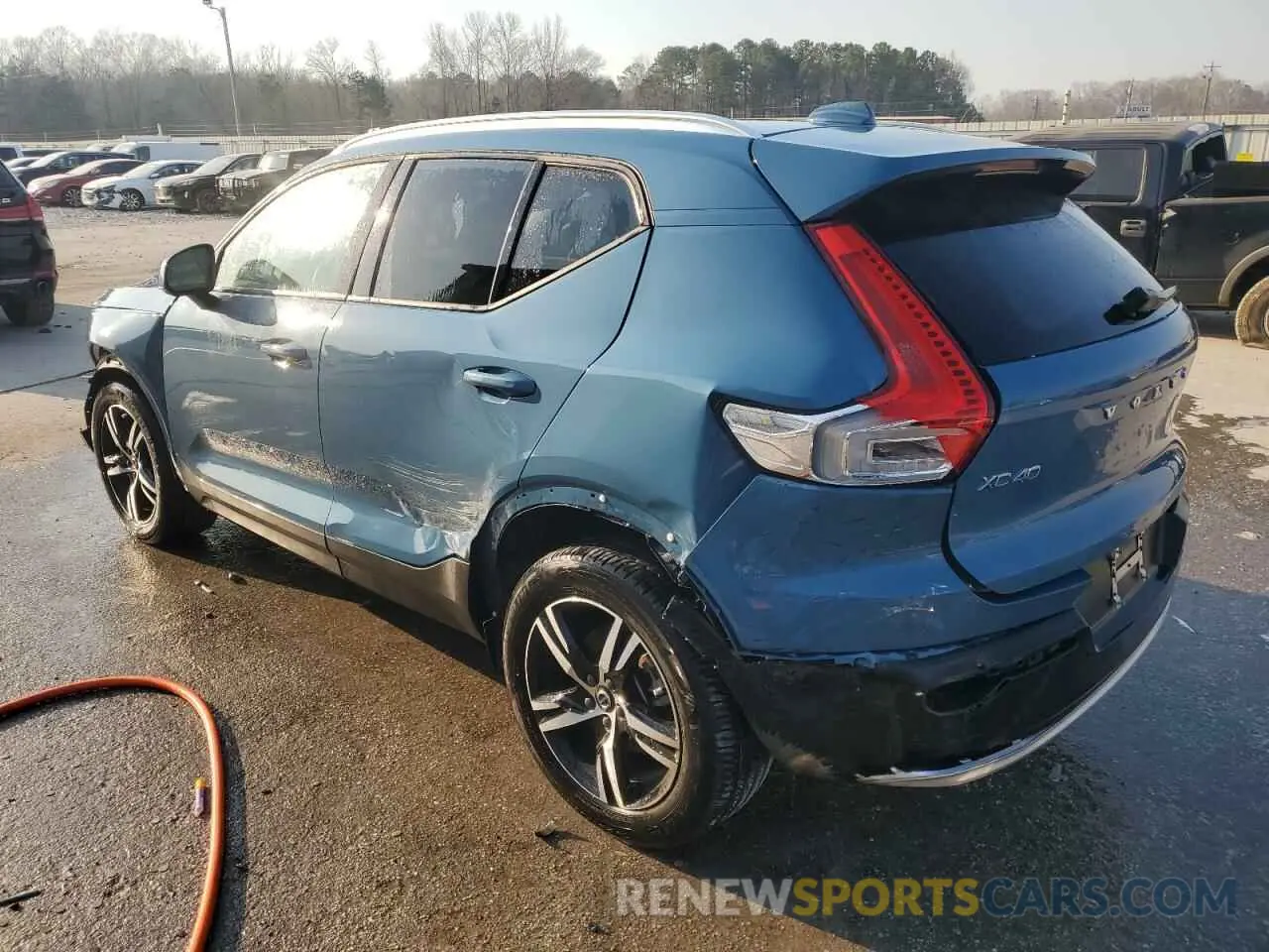 2 Photograph of a damaged car YV4K92HK5P2921416 VOLVO XC40 CORE 2023
