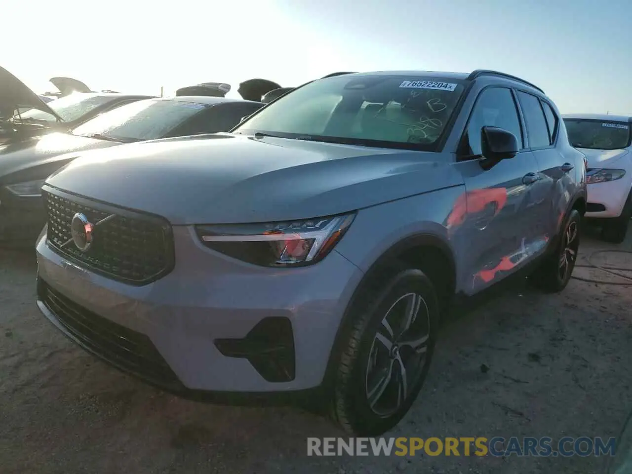 1 Photograph of a damaged car YV4L12UK1R2275716 VOLVO XC40 CORE 2024