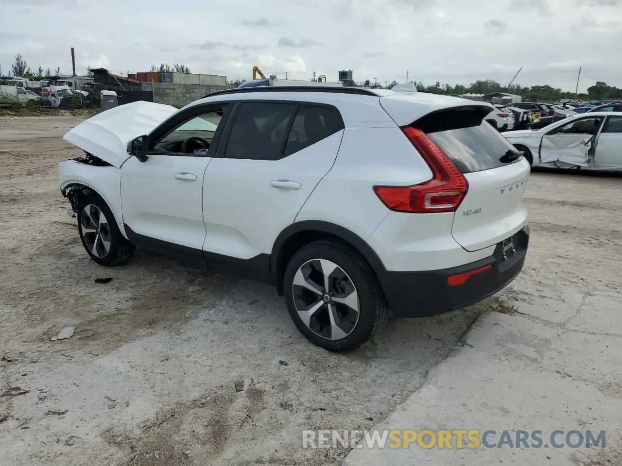 2 Photograph of a damaged car YV4L12UK1R2307578 VOLVO XC40 CORE 2024