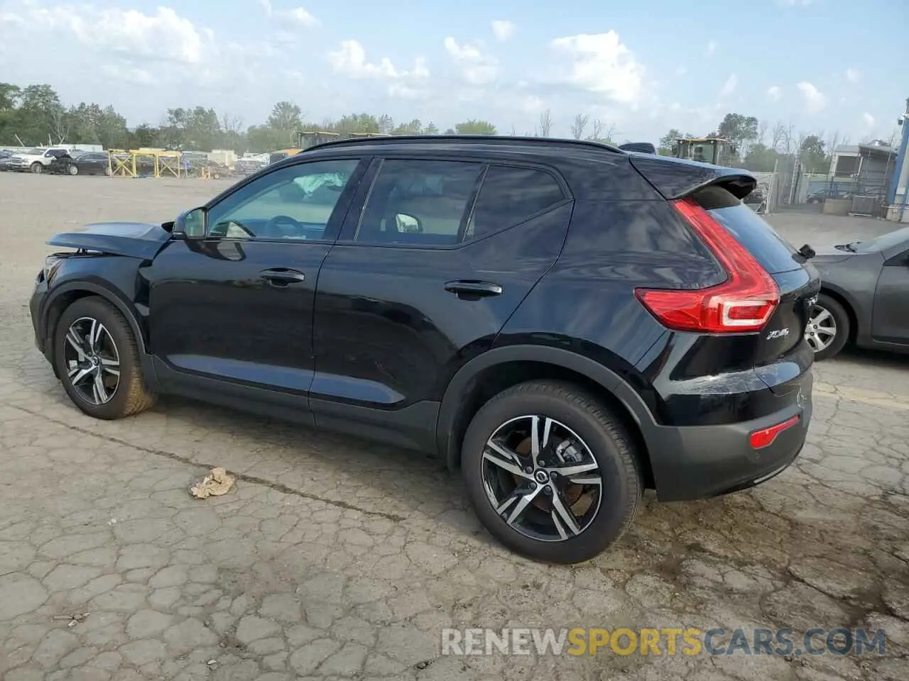 2 Photograph of a damaged car YV4L12UK5R2356380 VOLVO XC40 CORE 2024