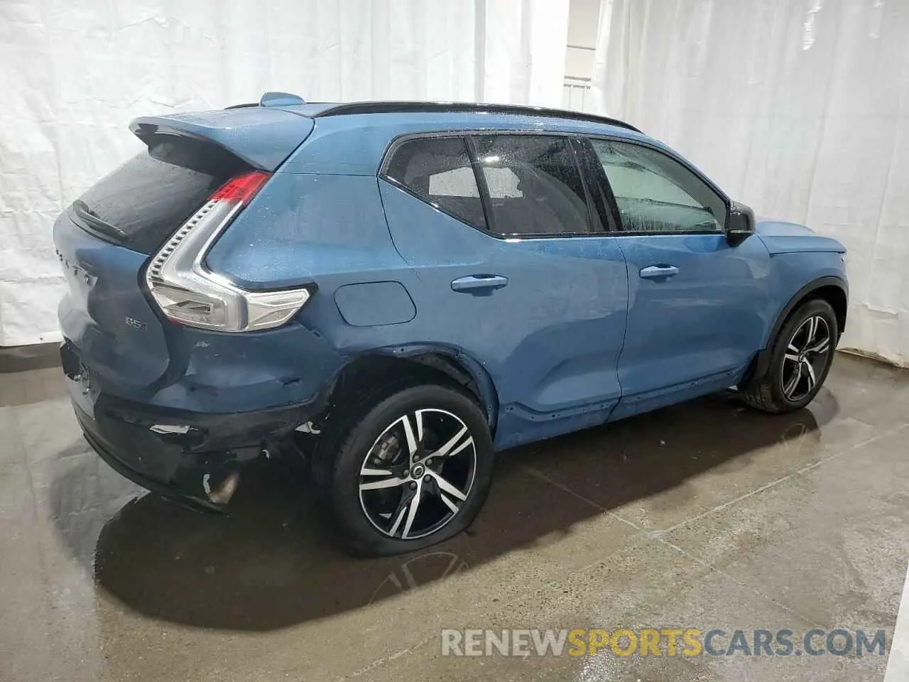 3 Photograph of a damaged car YV4L12UK7R2331125 VOLVO XC40 CORE 2024
