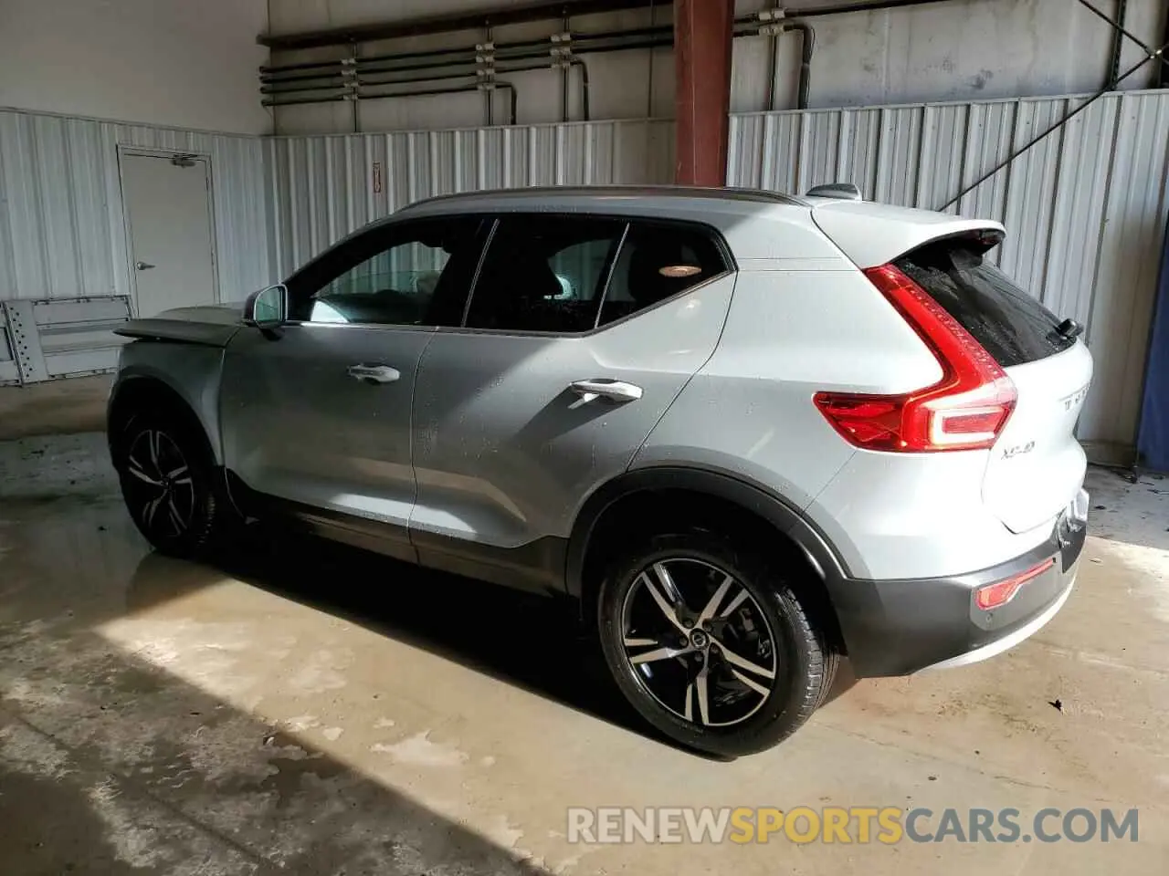2 Photograph of a damaged car YV4L12UK7R2340102 VOLVO XC40 CORE 2024