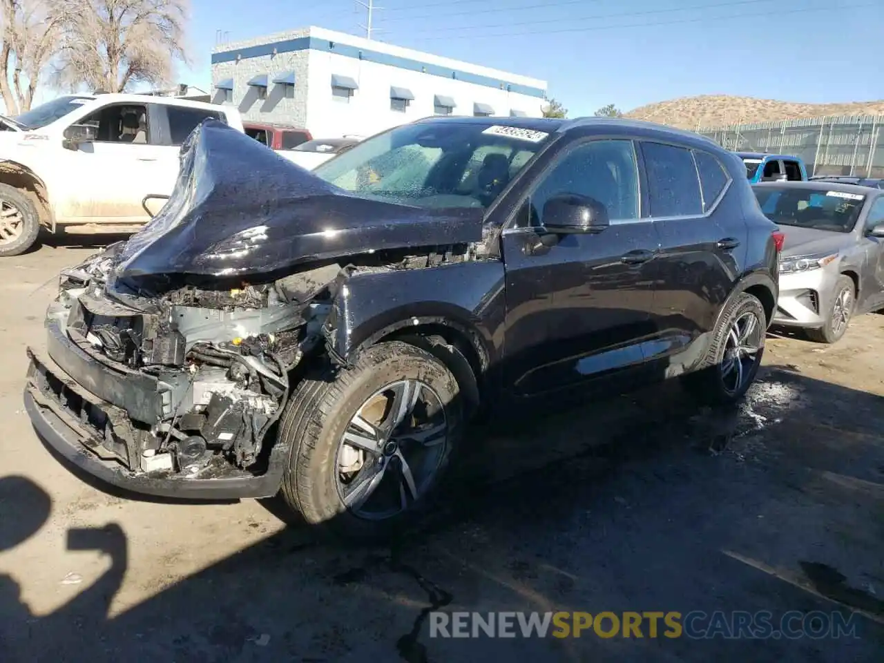 1 Photograph of a damaged car YV4L12UK9R2287435 VOLVO XC40 CORE 2024