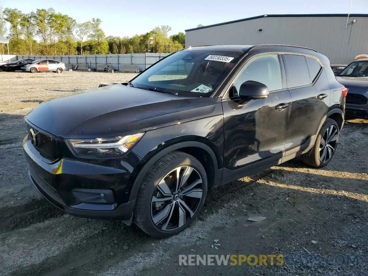 1 Photograph of a damaged car YV4ED3UR5N2676618 VOLVO XC40 P8 RE 2022