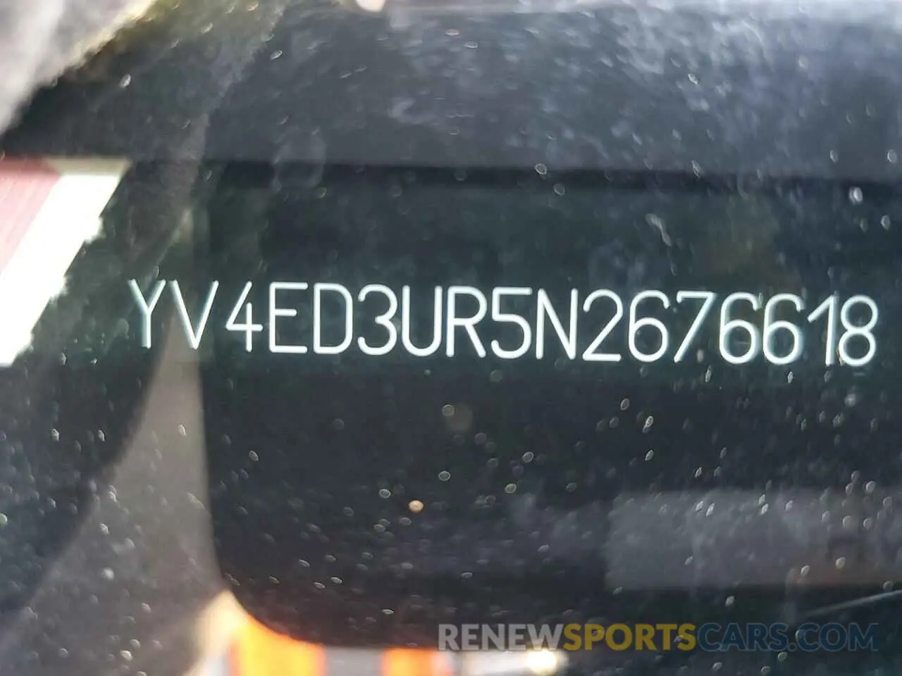 13 Photograph of a damaged car YV4ED3UR5N2676618 VOLVO XC40 P8 RE 2022