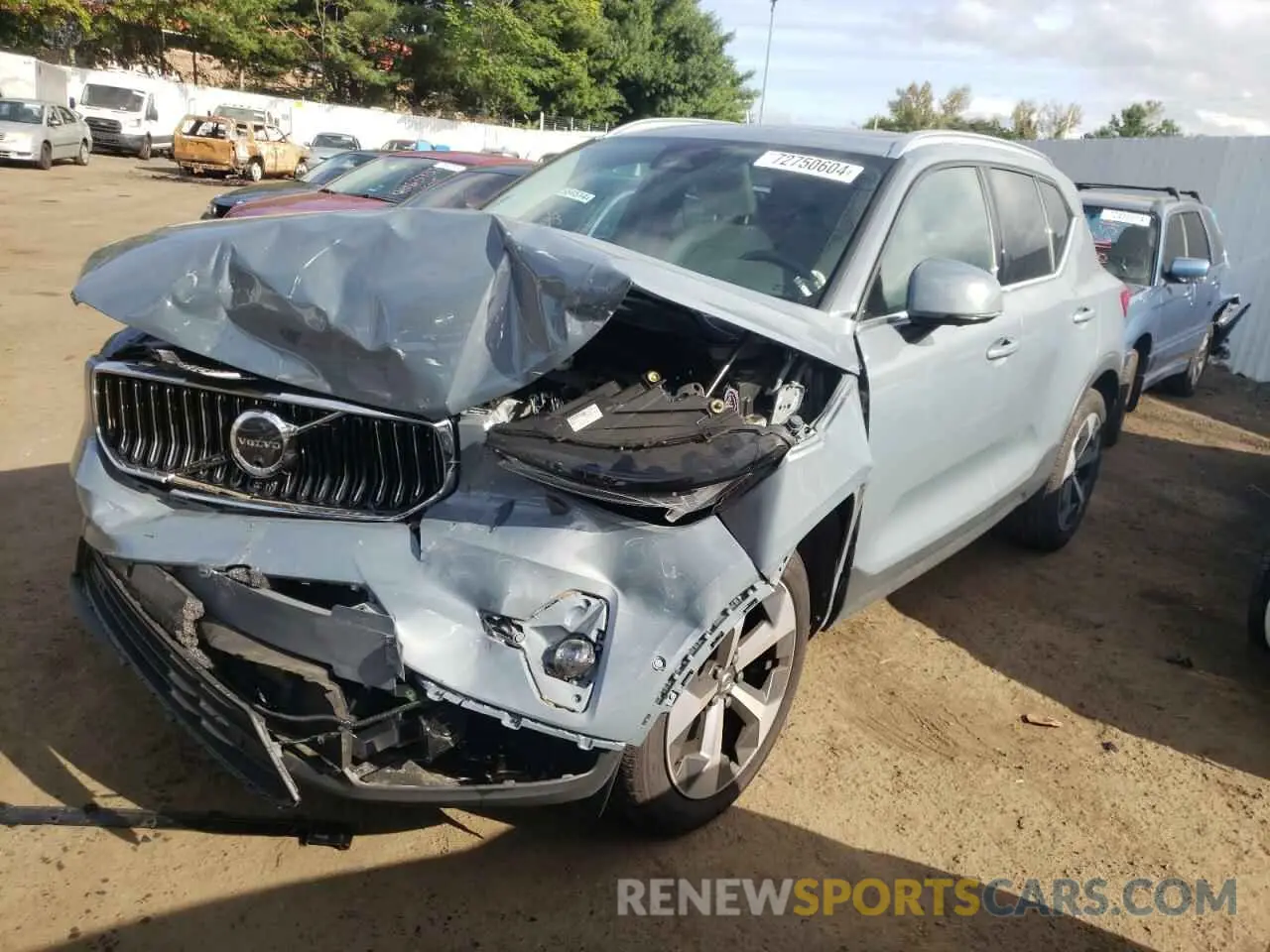 1 Photograph of a damaged car YV4K92HN6P2918177 VOLVO XC40 PLUS 2023