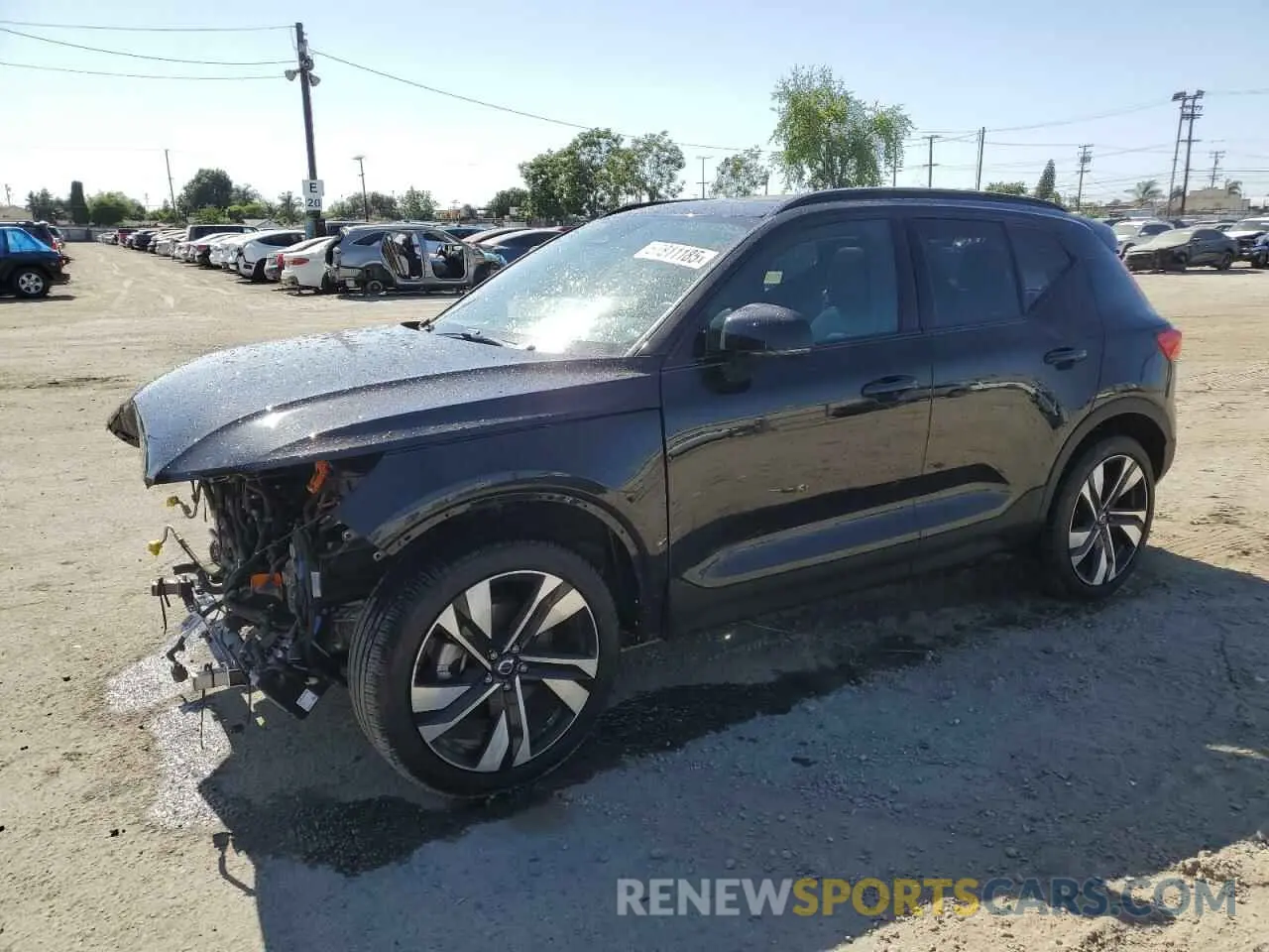 1 Photograph of a damaged car YV4L12UL0P2052668 VOLVO XC40 PLUS 2023