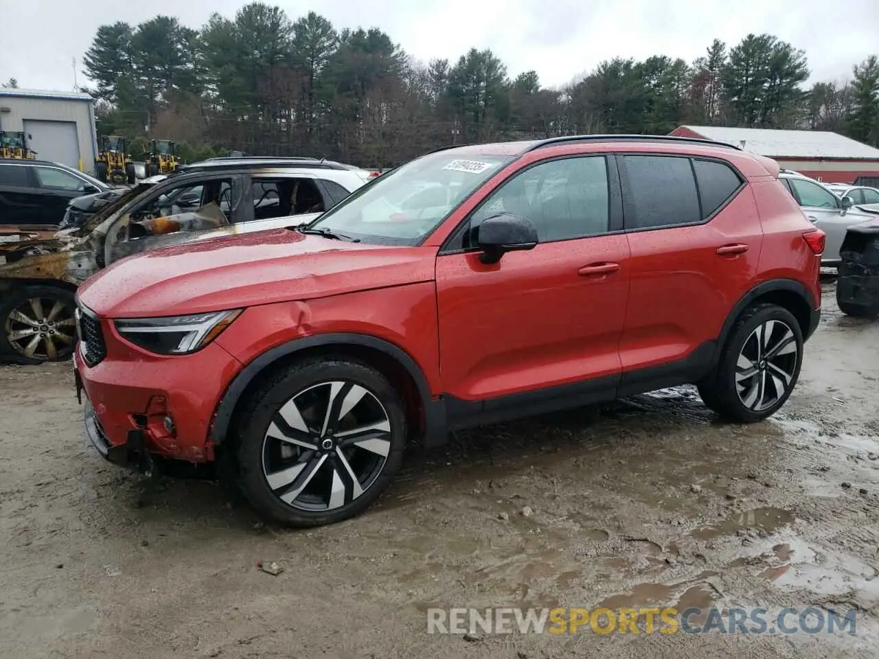 1 Photograph of a damaged car YV4L12UW5P2071775 VOLVO XC40 PLUS 2023
