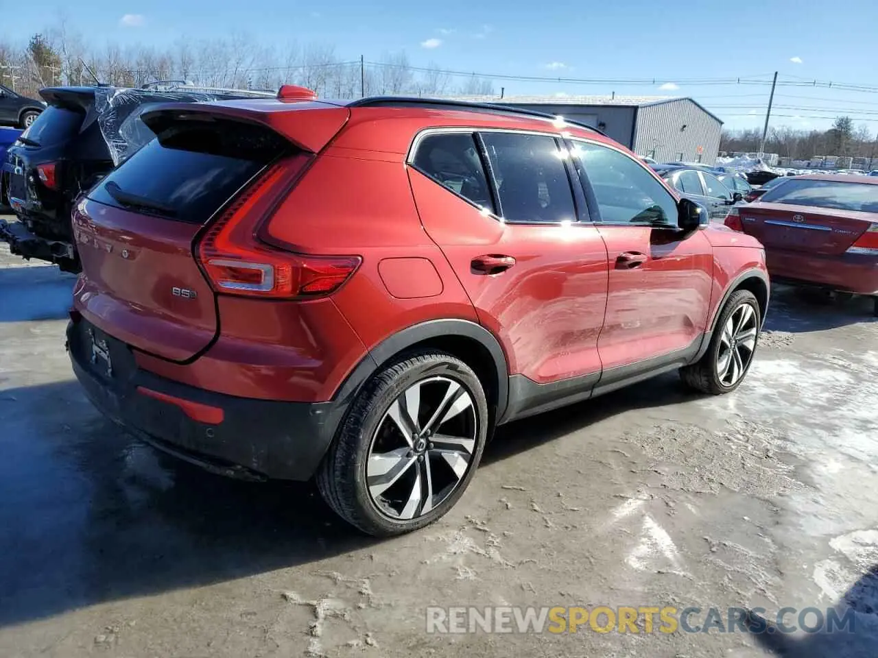 3 Photograph of a damaged car YV4L12UW9P2087350 VOLVO XC40 PLUS 2023