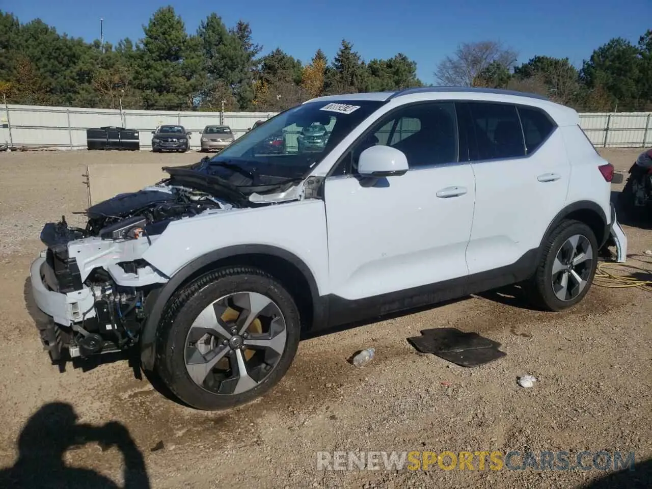 1 Photograph of a damaged car YV4L12UE0R2350934 VOLVO XC40 PLUS 2024