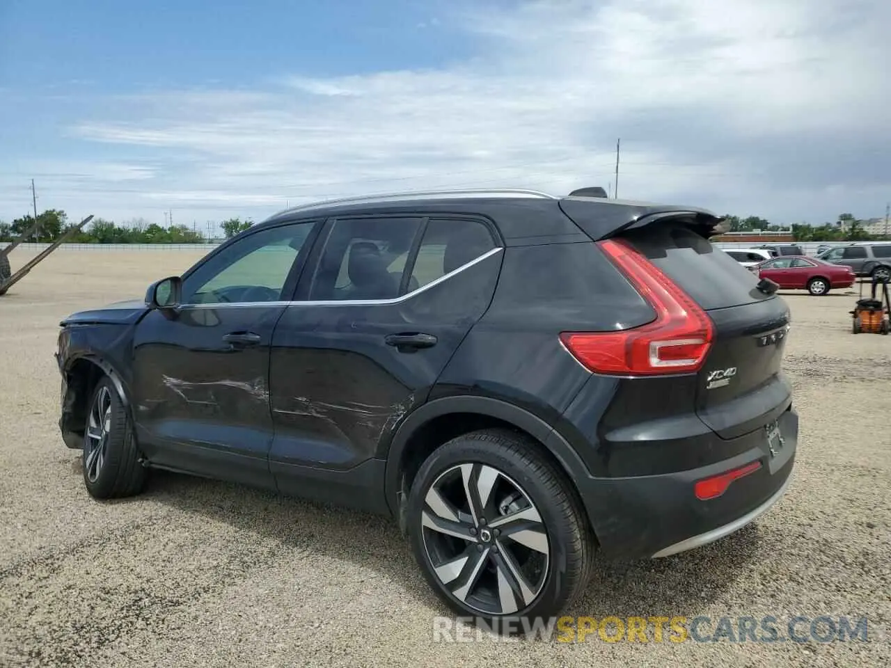 2 Photograph of a damaged car YV4L12UE4R2366179 VOLVO XC40 PLUS 2024