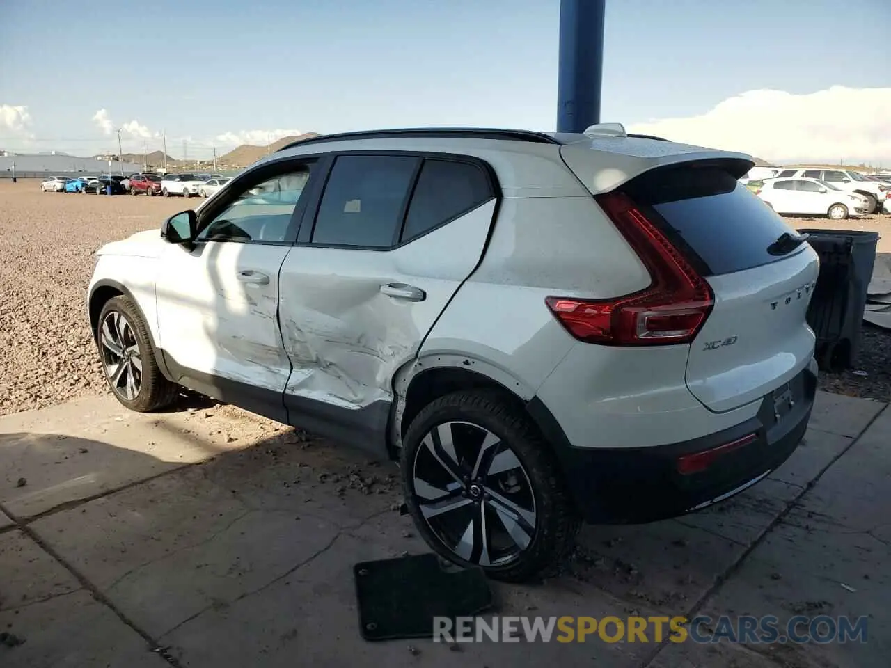 2 Photograph of a damaged car YV4L12ULXR2254114 VOLVO XC40 PLUS 2024
