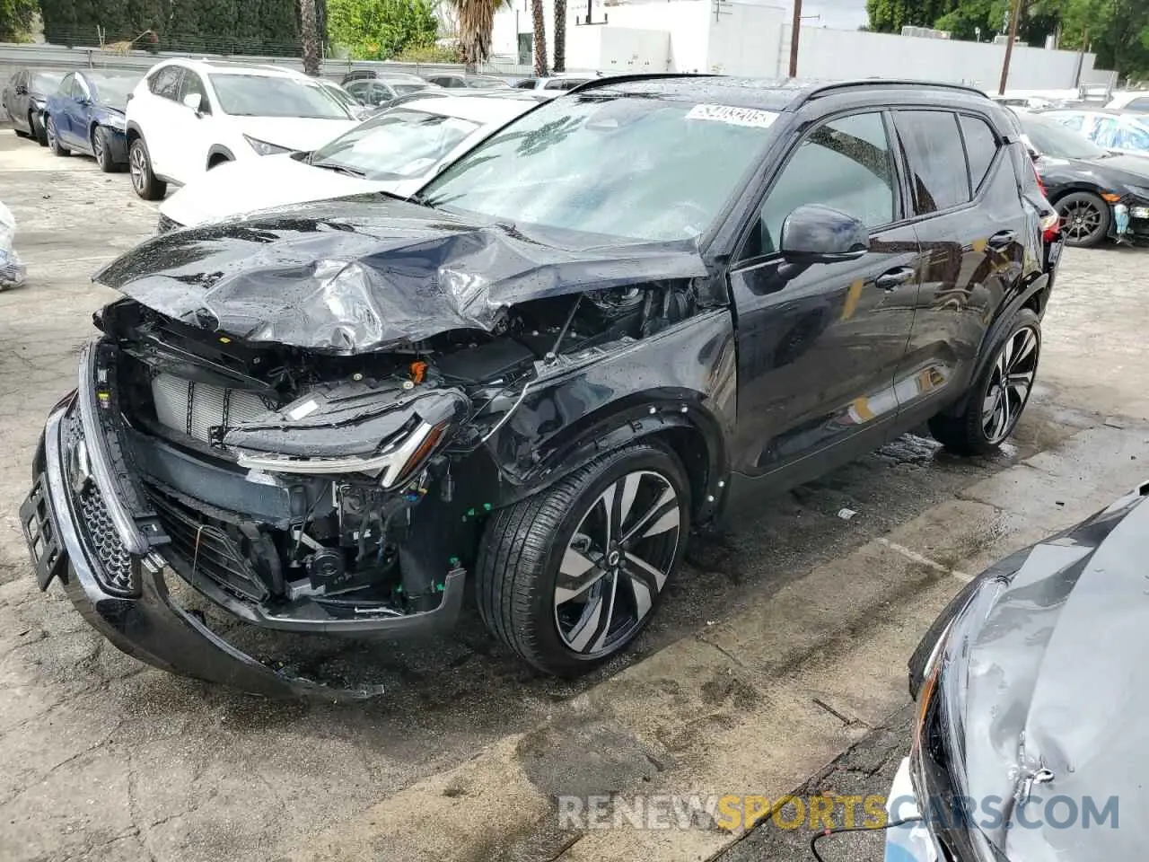 1 Photograph of a damaged car YV4L12UC8S2523037 VOLVO XC40 PLUS 2025