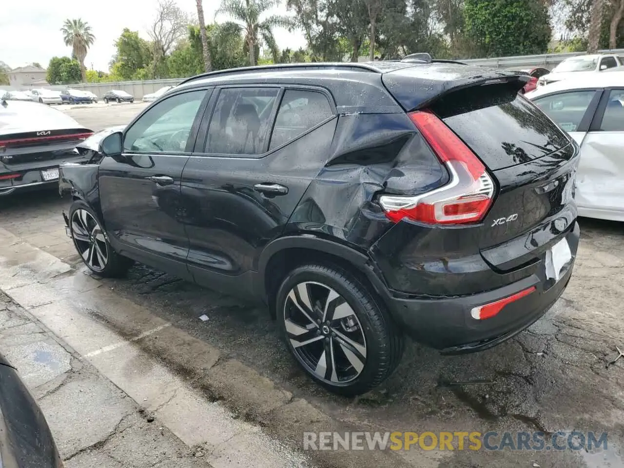 2 Photograph of a damaged car YV4L12UC8S2523037 VOLVO XC40 PLUS 2025