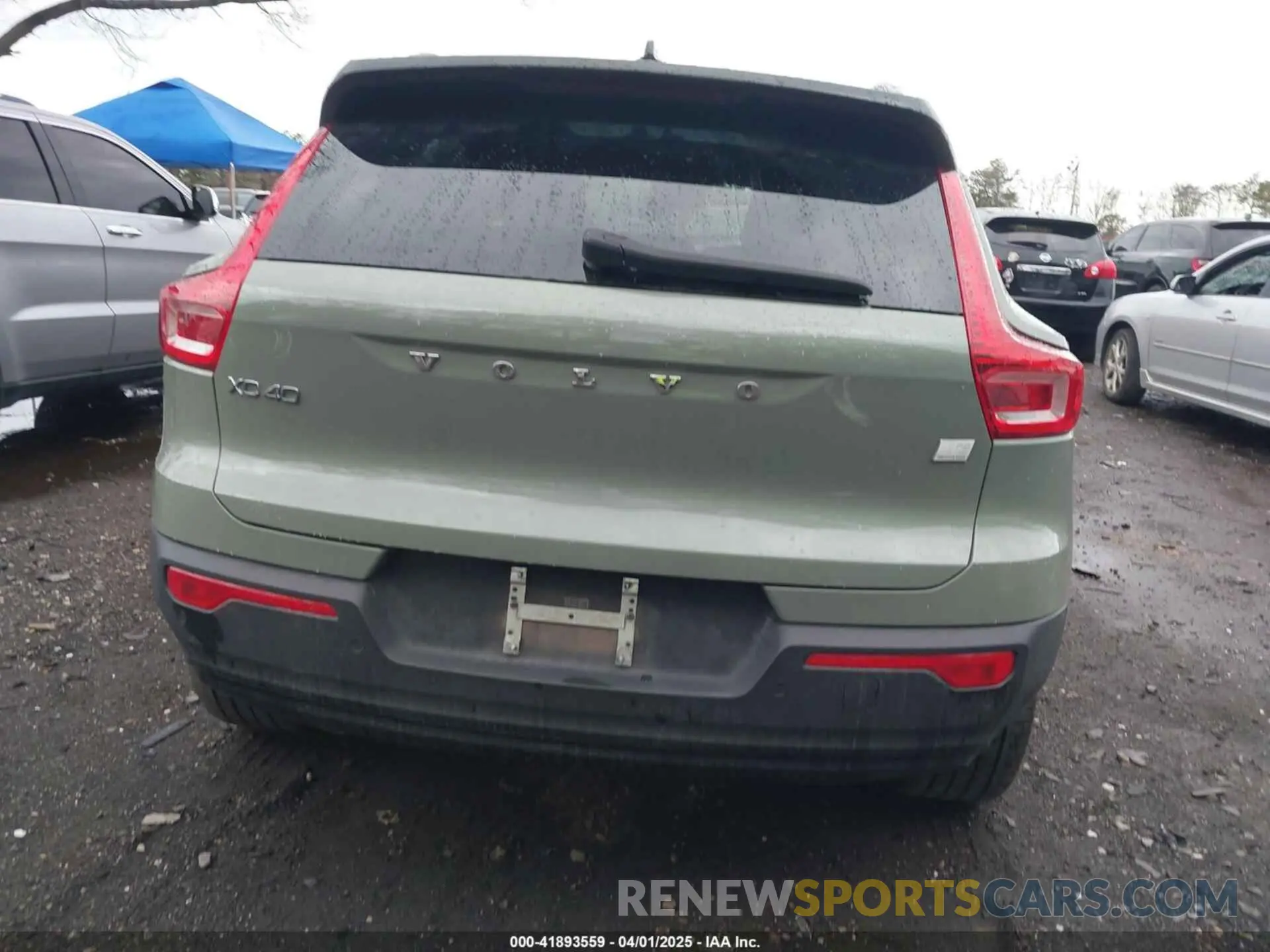 16 Photograph of a damaged car YV4ED3UR4M2525316 VOLVO XC40 RECHARGE PURE ELECTRIC 2021