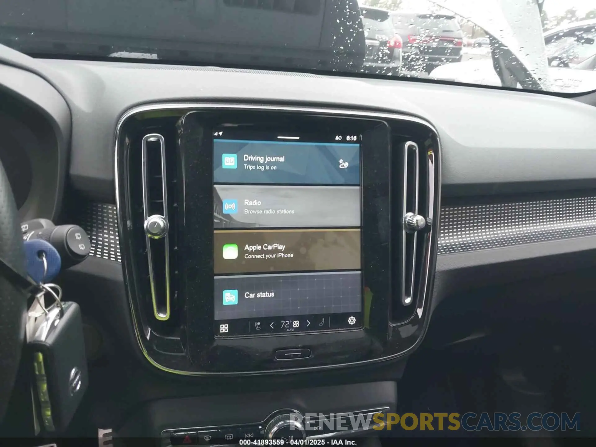 18 Photograph of a damaged car YV4ED3UR4M2525316 VOLVO XC40 RECHARGE PURE ELECTRIC 2021