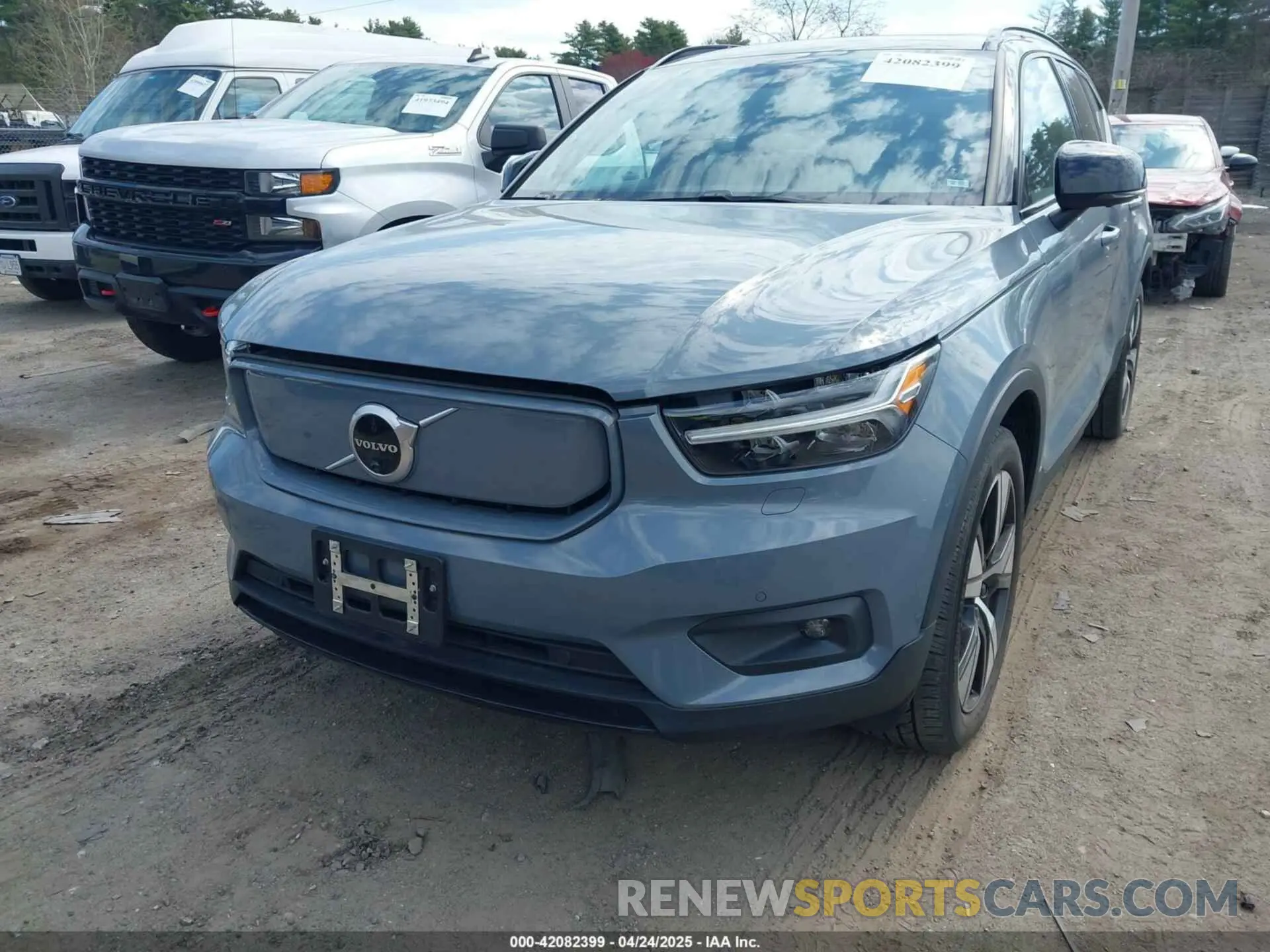 6 Photograph of a damaged car YV4ED3UR9M2600401 VOLVO XC40 RECHARGE PURE ELECTRIC 2021