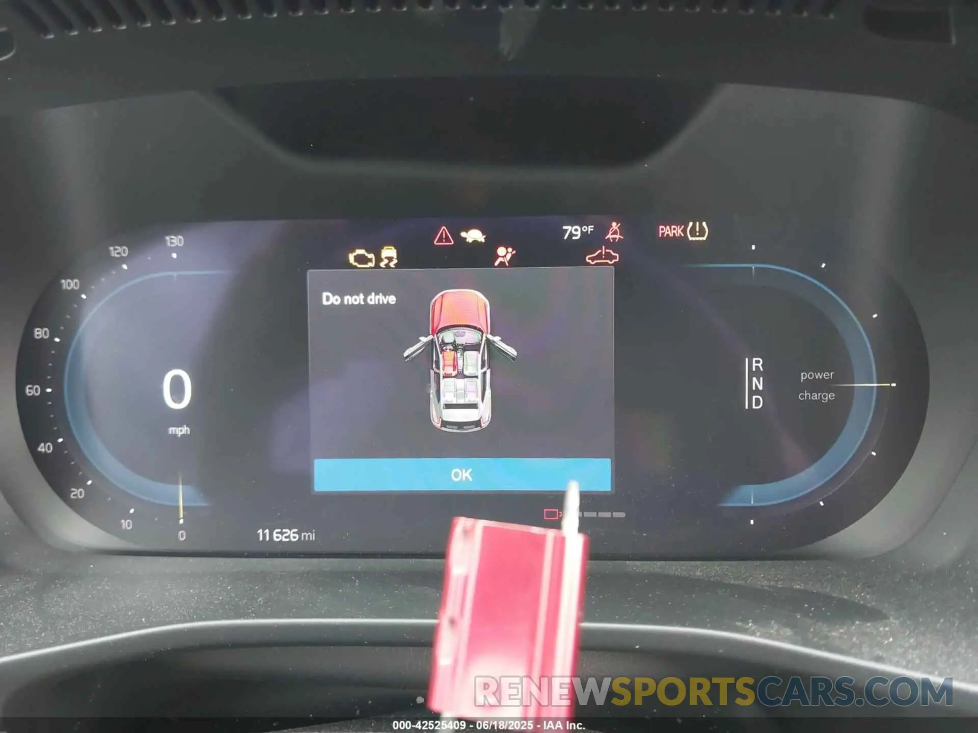 7 Photograph of a damaged car YV4ED3UM1P2058851 VOLVO XC40 RECHARGE PURE ELECTRIC 2023