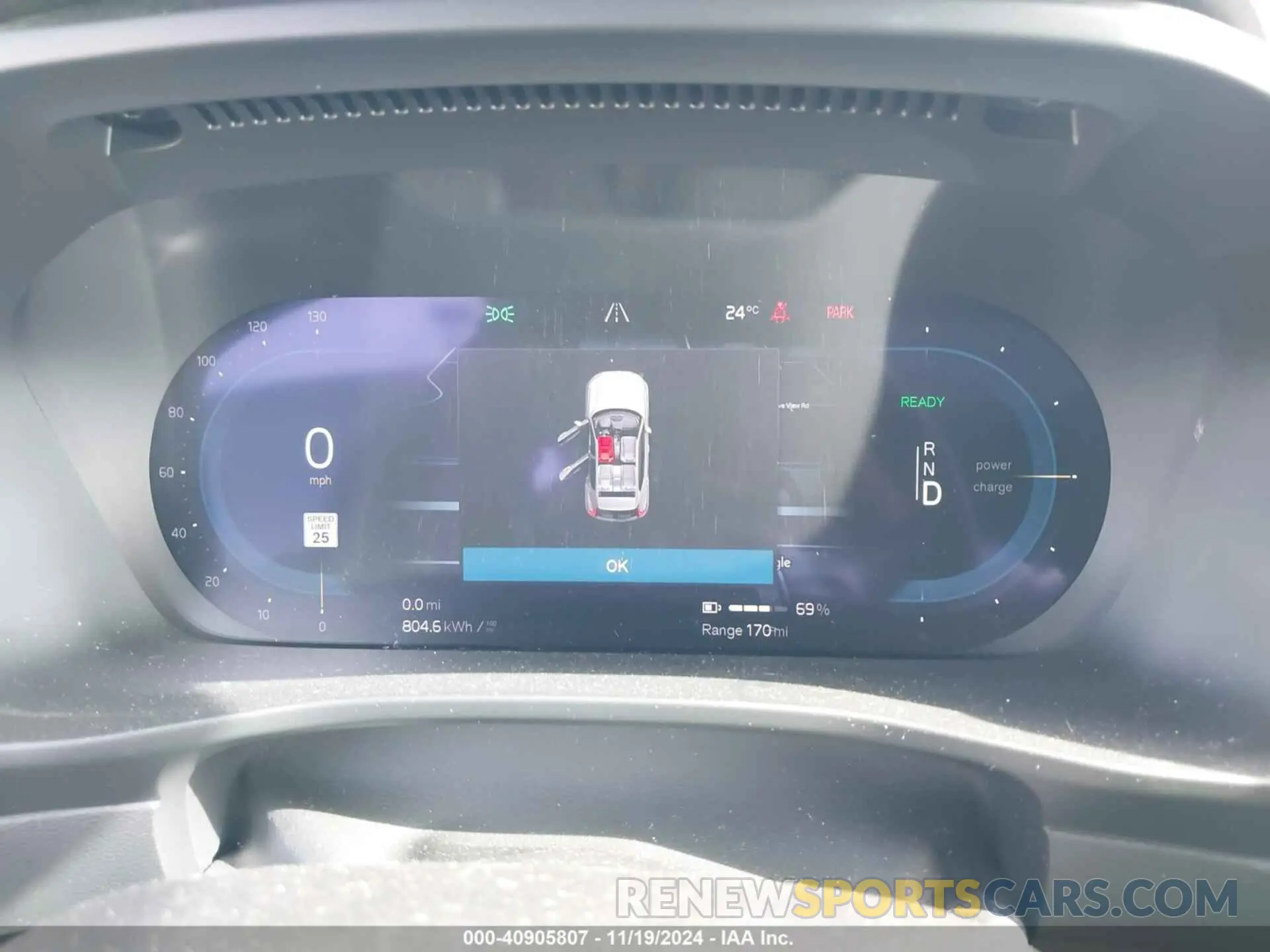 18 Photograph of a damaged car YV4ED3UM5P2085342 VOLVO XC40 RECHARGE PURE ELECTRIC 2023