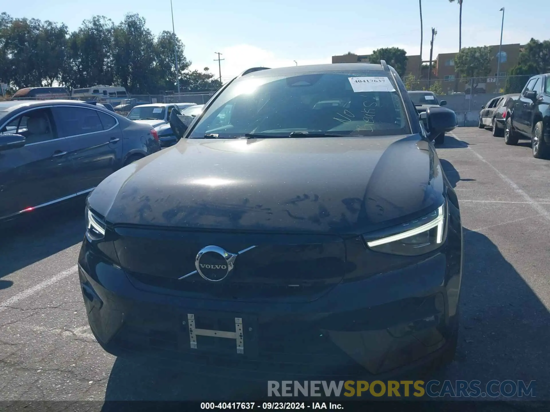 12 Photograph of a damaged car YV4ED3UM7P2951381 VOLVO XC40 RECHARGE PURE ELECTRIC 2023