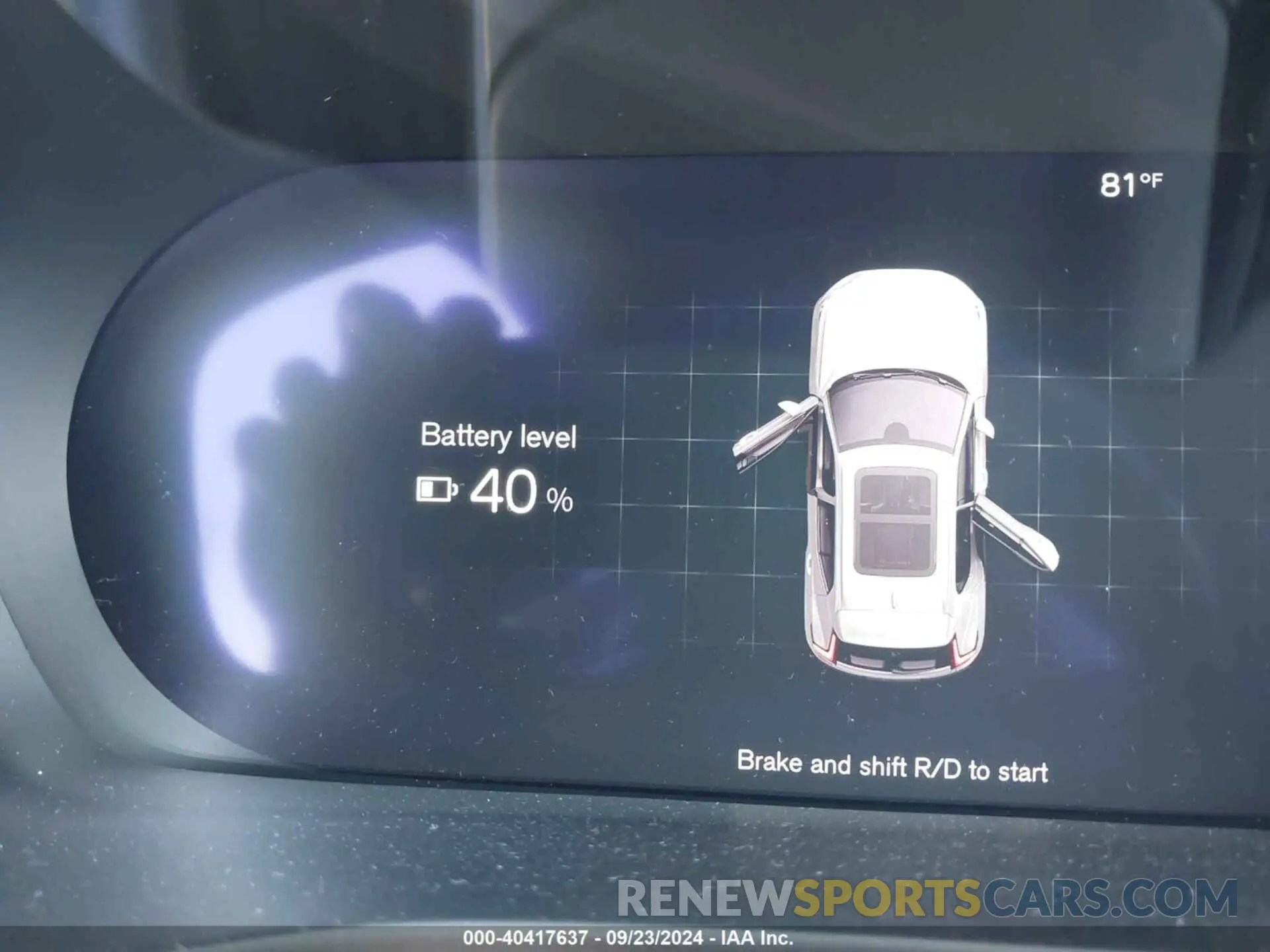 17 Photograph of a damaged car YV4ED3UM7P2951381 VOLVO XC40 RECHARGE PURE ELECTRIC 2023