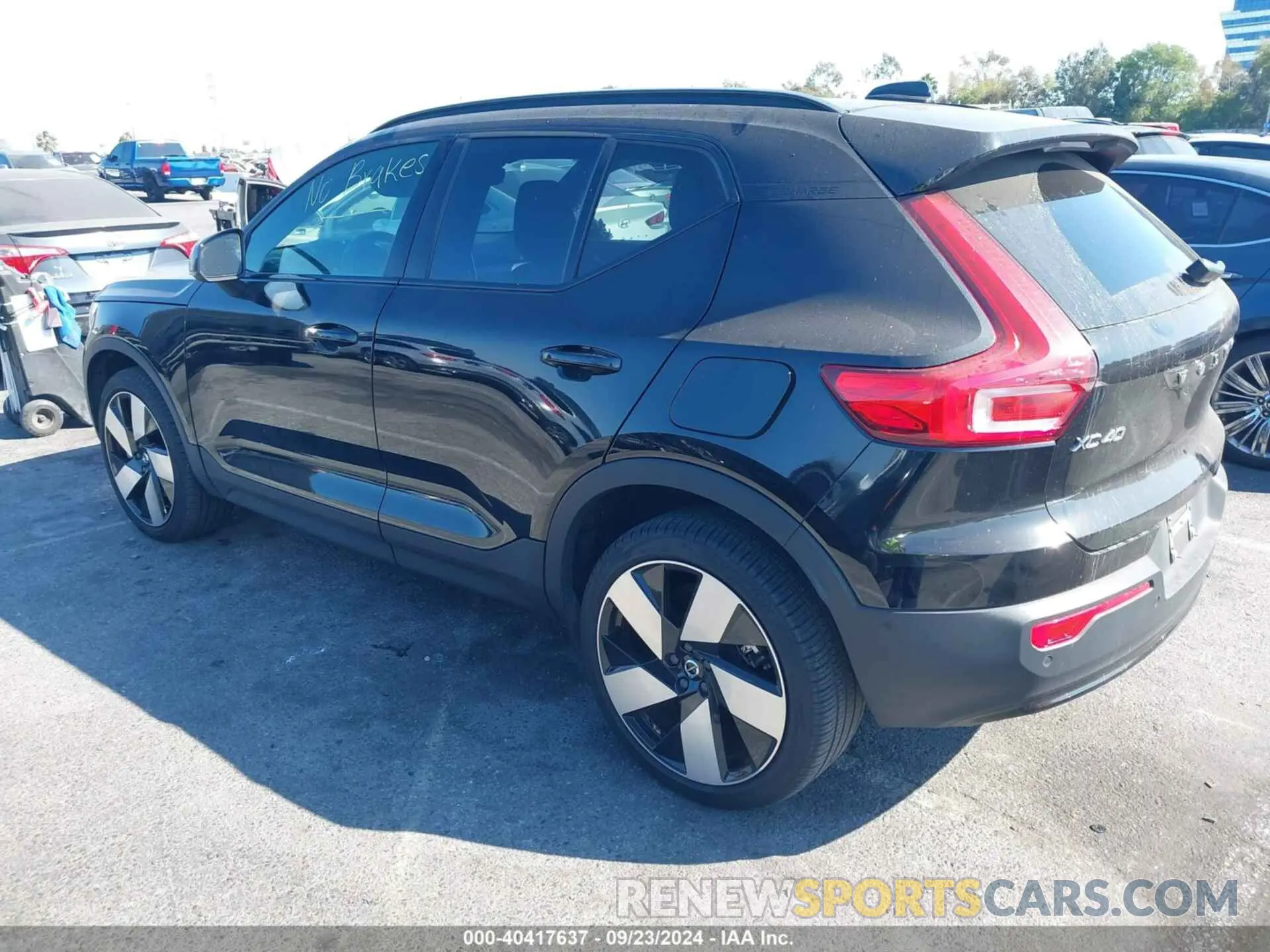 3 Photograph of a damaged car YV4ED3UM7P2951381 VOLVO XC40 RECHARGE PURE ELECTRIC 2023