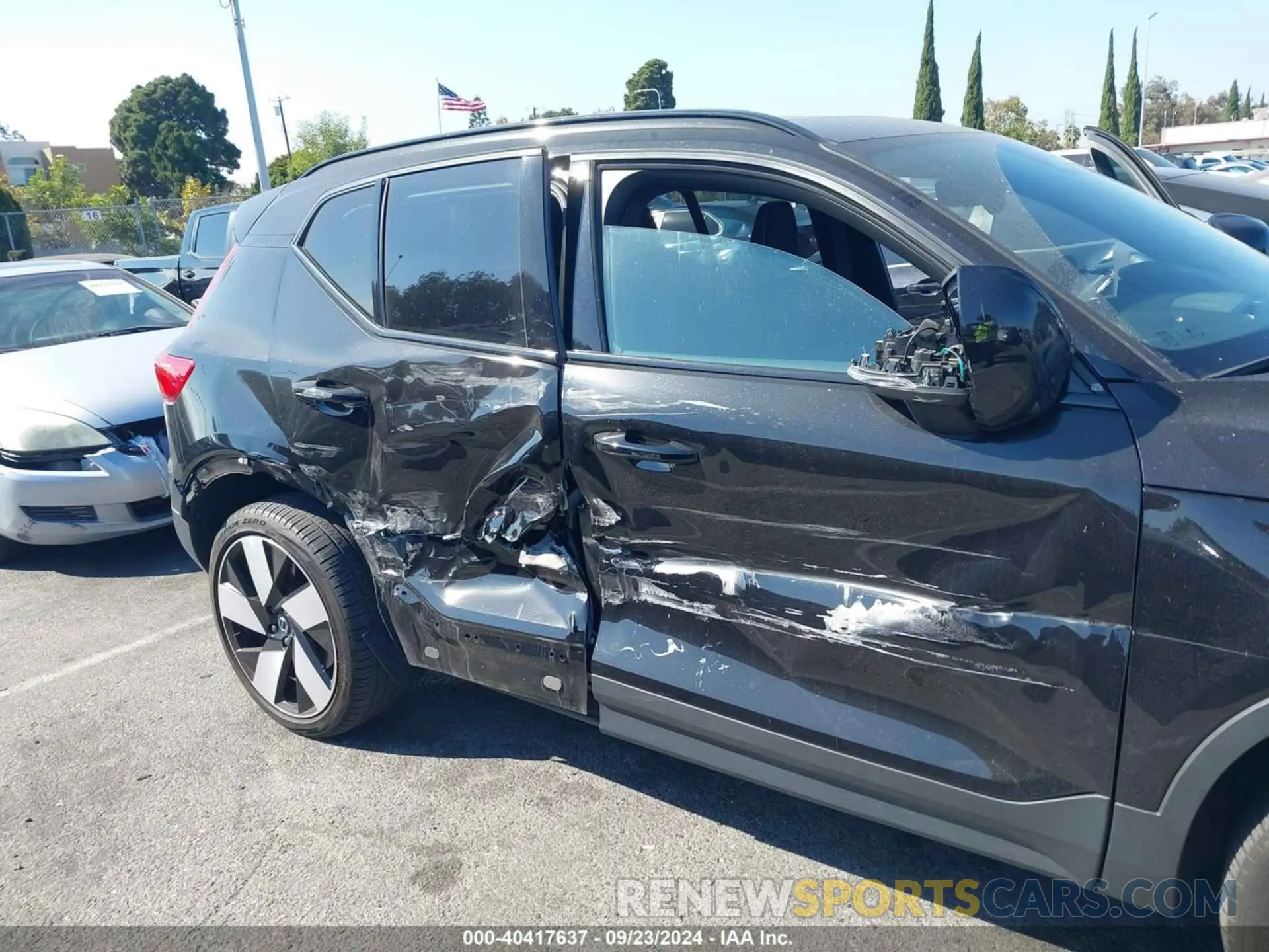 6 Photograph of a damaged car YV4ED3UM7P2951381 VOLVO XC40 RECHARGE PURE ELECTRIC 2023