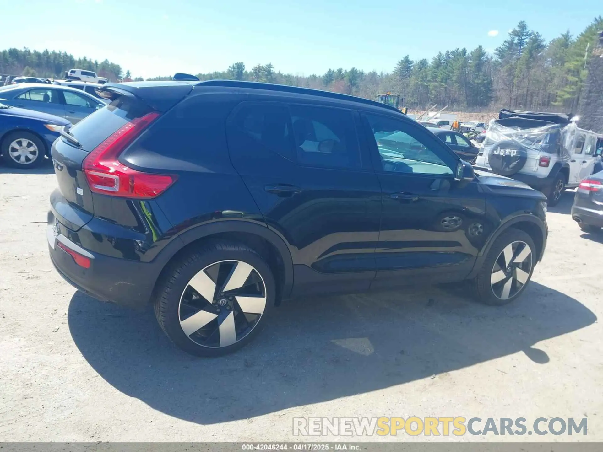 14 Photograph of a damaged car YV4ER3XL5R2273804 VOLVO XC40 RECHARGE PURE ELECTRIC 2024