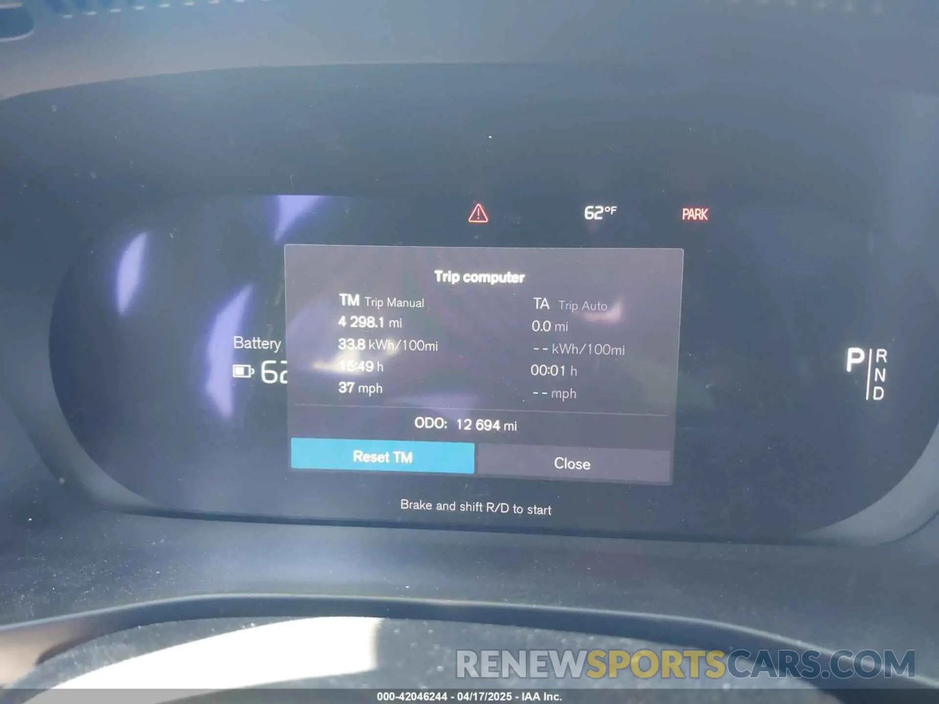 7 Photograph of a damaged car YV4ER3XL5R2273804 VOLVO XC40 RECHARGE PURE ELECTRIC 2024